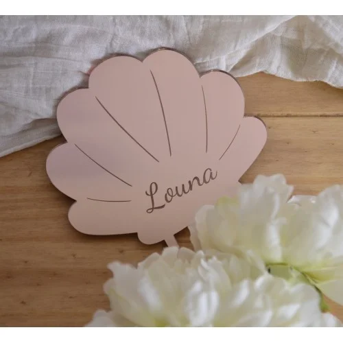 Cake topper Coquillage à personnaliser - Photo 1