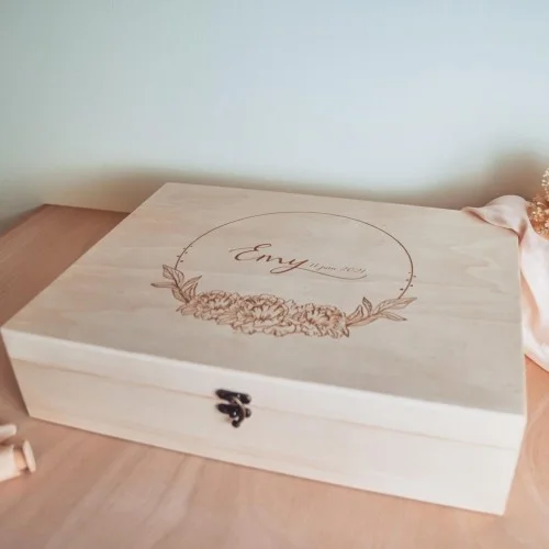 Coffret de Naissance Souvenirs de Bébé - Super sjp