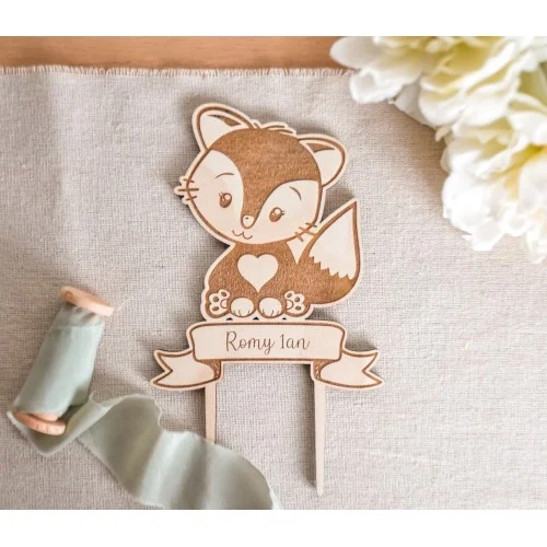Cake topper Renard