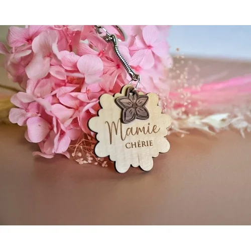 Porte-clés Fleuri pour Fête des Grand - Photo 1