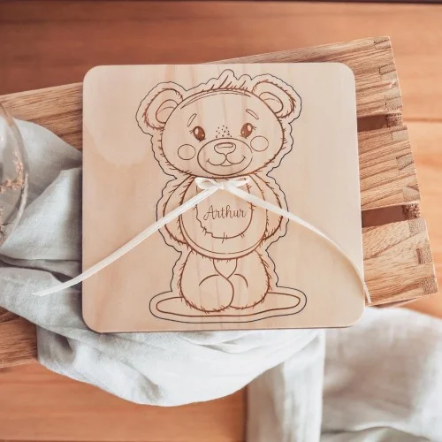 Lot de faire-parts thème Ourson - Super sjp