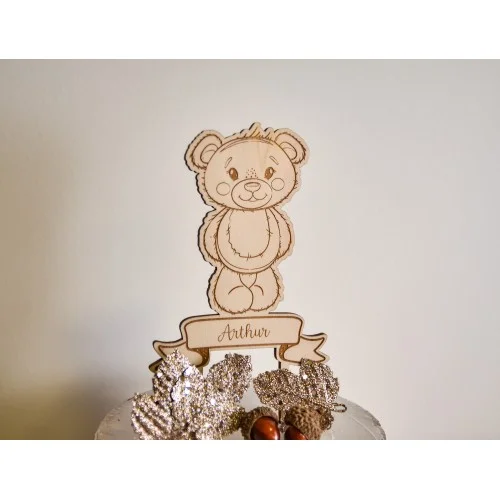 Cake topper Ourson
