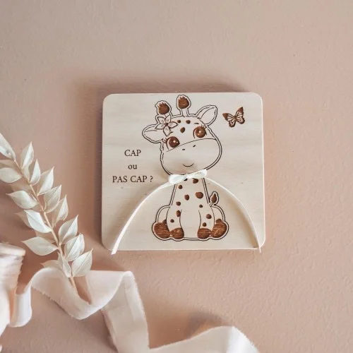 Mini coffret puzzle thème Girafe pour vos demandes personnalisées ou vos plus belles annonces à vos proches - Super sjp