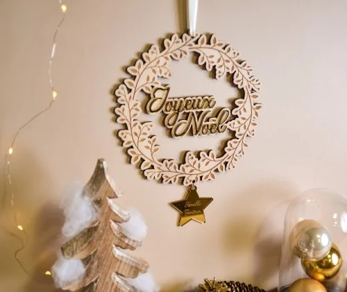 Couronne végétale de Noël - Super sjp