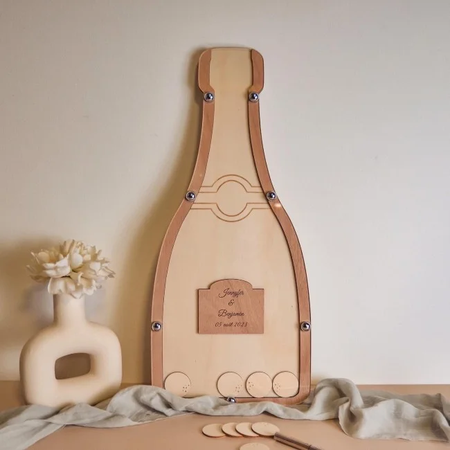 Livre d'or Bouteille de Champagne - Super sjp