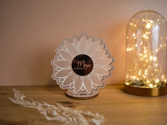Photophore fleur - Photo 1