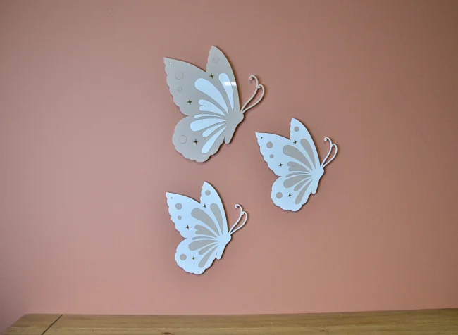 Décoration murale papillon - Photo 1