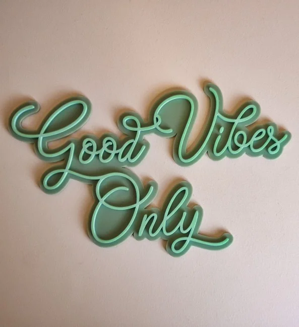 Enseigne Only Good Vibes - Super sjp
