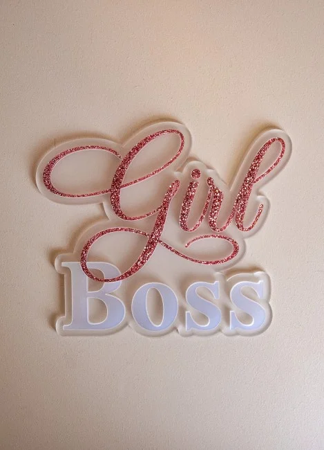 Enseigne Girl Boss - Photo 1