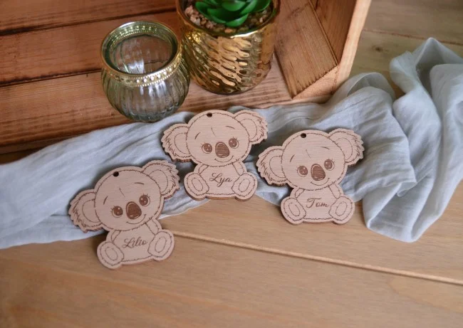 Marque place thème Koala