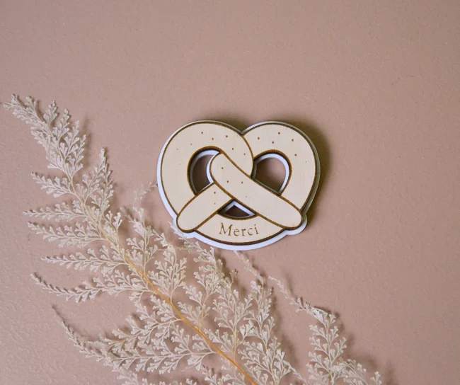 Magnet motif Bretzel - Photo 1