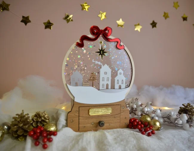 Calendrier de l'avent Boule à neige enchantée - Super sjp
