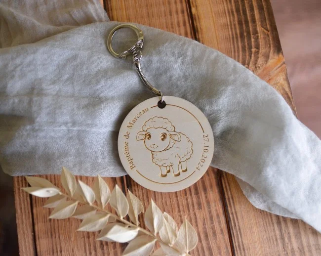 Porte-clés Mouton à personnaliser - Photo 1