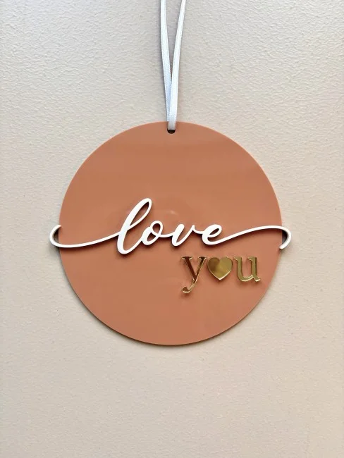 Médaillon Love you - Photo 1