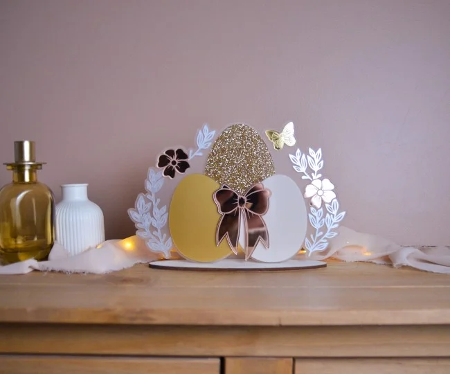 Ribambelle d'oeuf de Pâques à poser - Super sjp