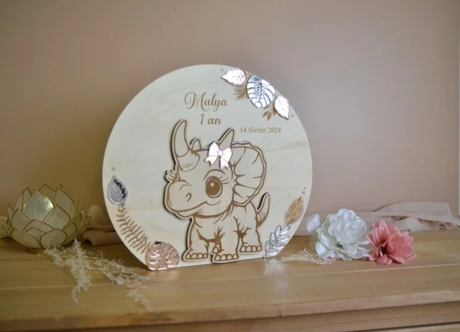 Urne à enveloppes à personnaliser thème Dinosaure - Super sjp