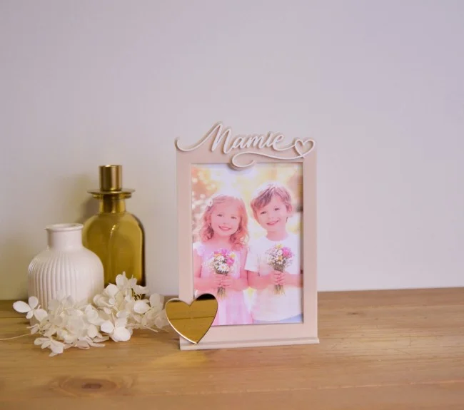 Cadre photo poétique Mamie - collection Fête des grands - Photo 1