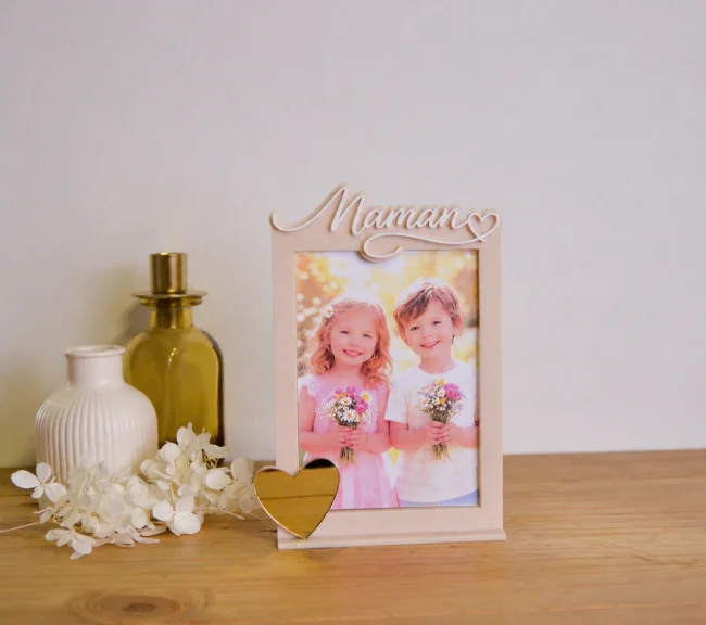 Cadre photo poétique Maman - Photo 1