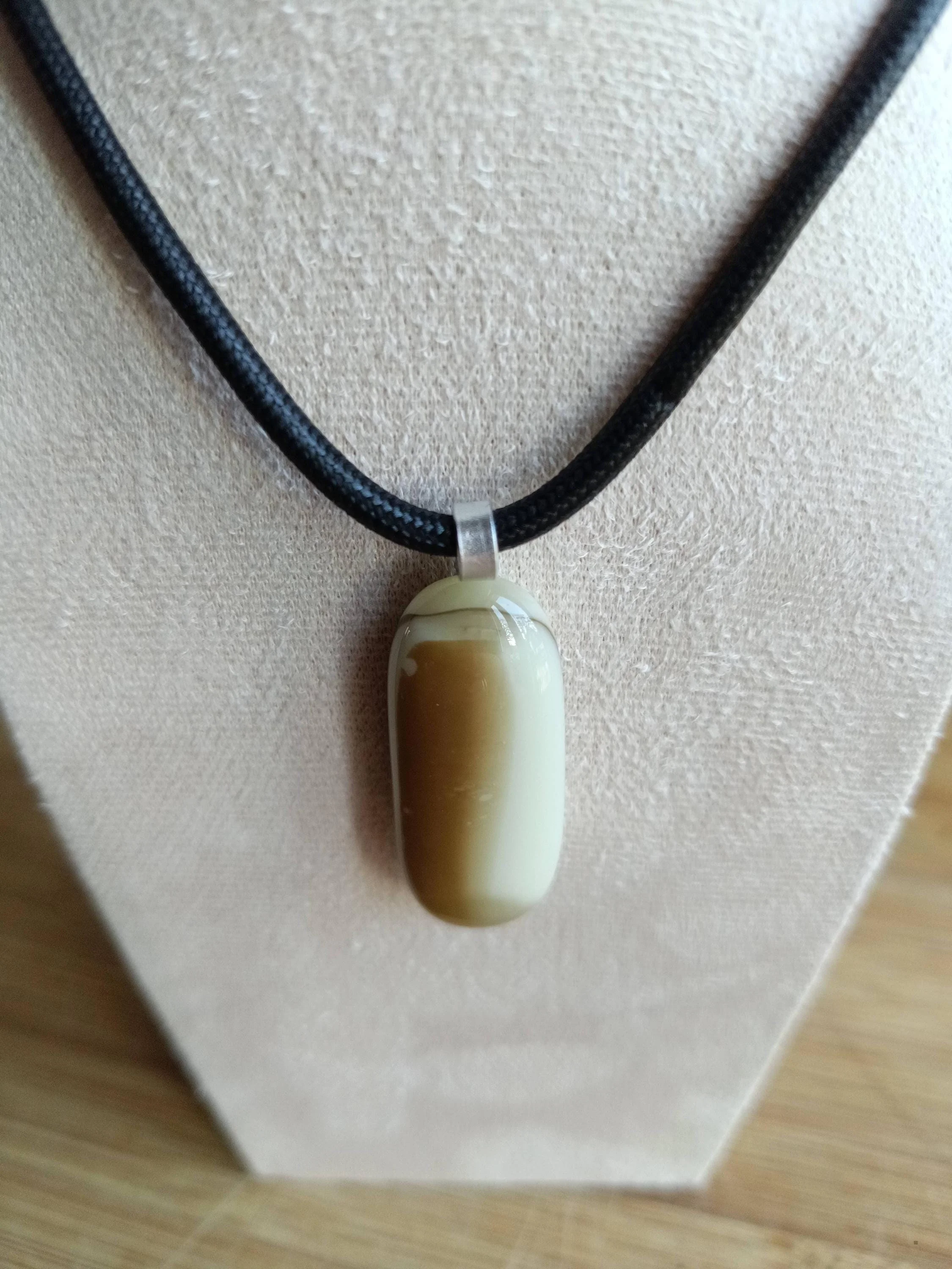 Men's Handmade Glass Pendant Necklace - Photo 6