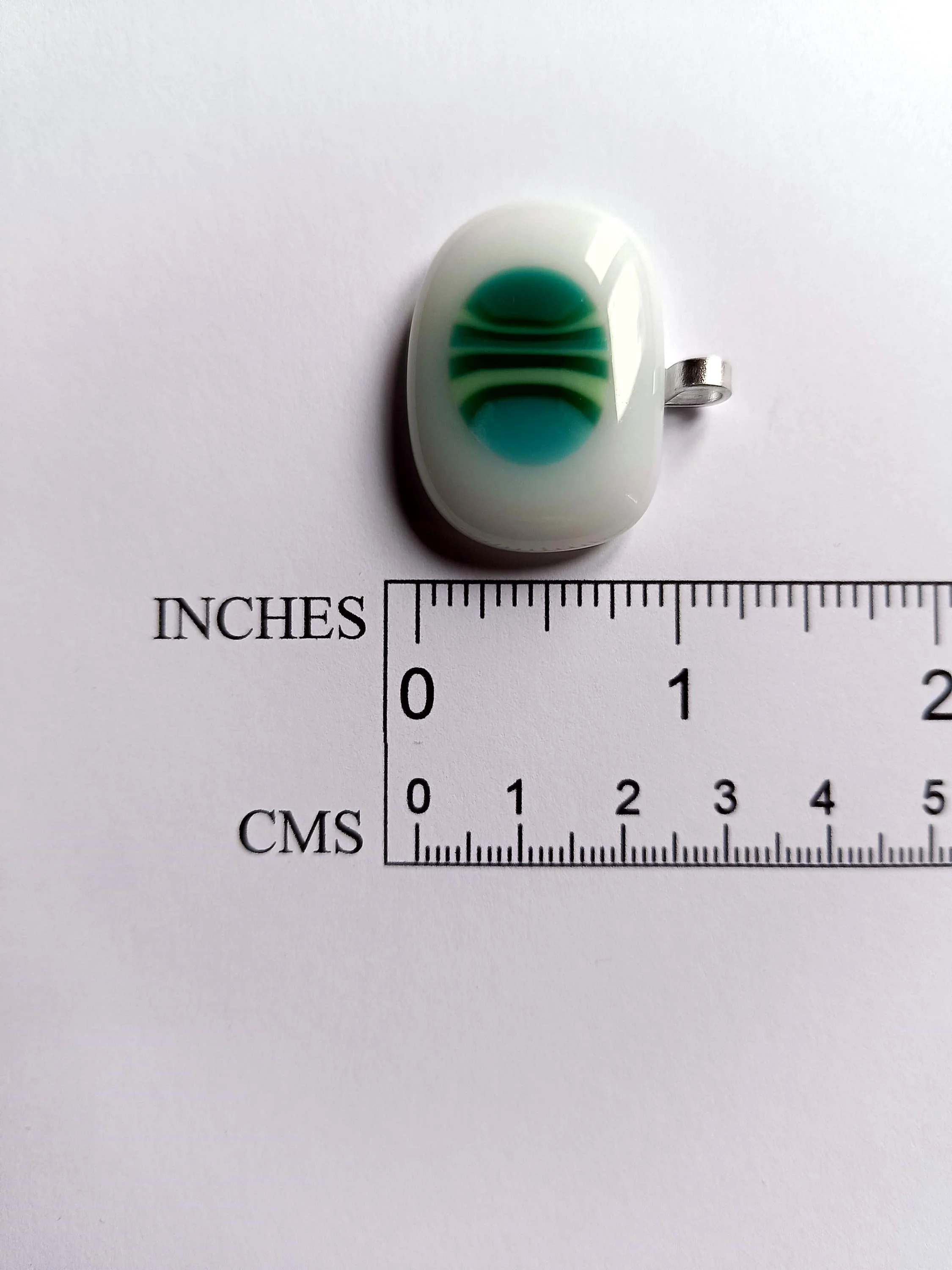 Handmade Glass Pendant Necklace - Photo 3