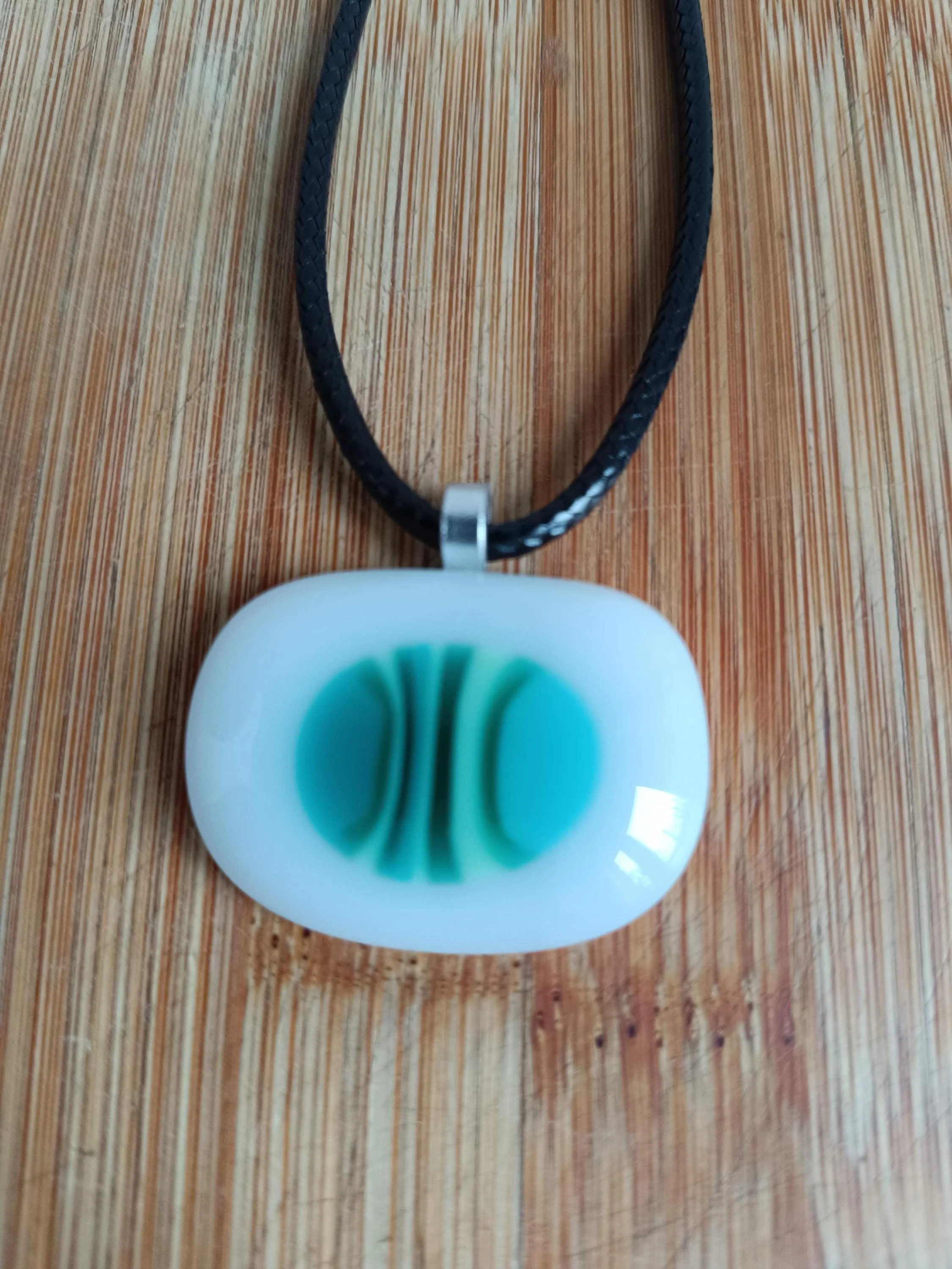Handmade Glass Pendant Necklace - Photo 4