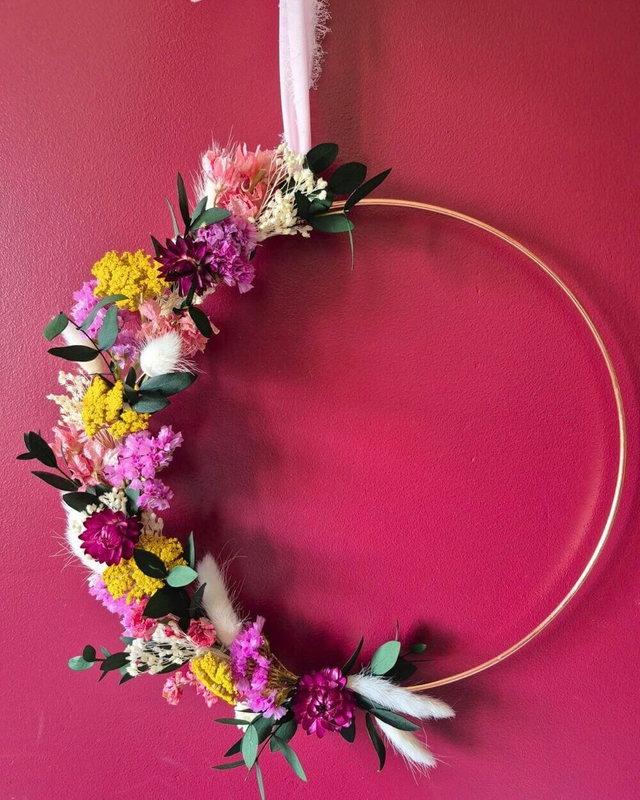 Couronne fleurie